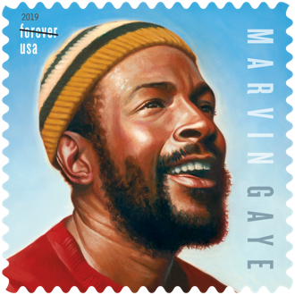 Marvin Gaye stamp