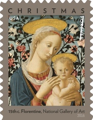 Florentine Madonna and Child Forever stamp