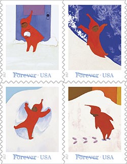USPS to dedicate Snowy Day Forever stamps
