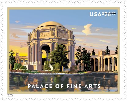 Palace of Fine Art stamps
