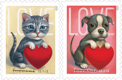 Love stamps
